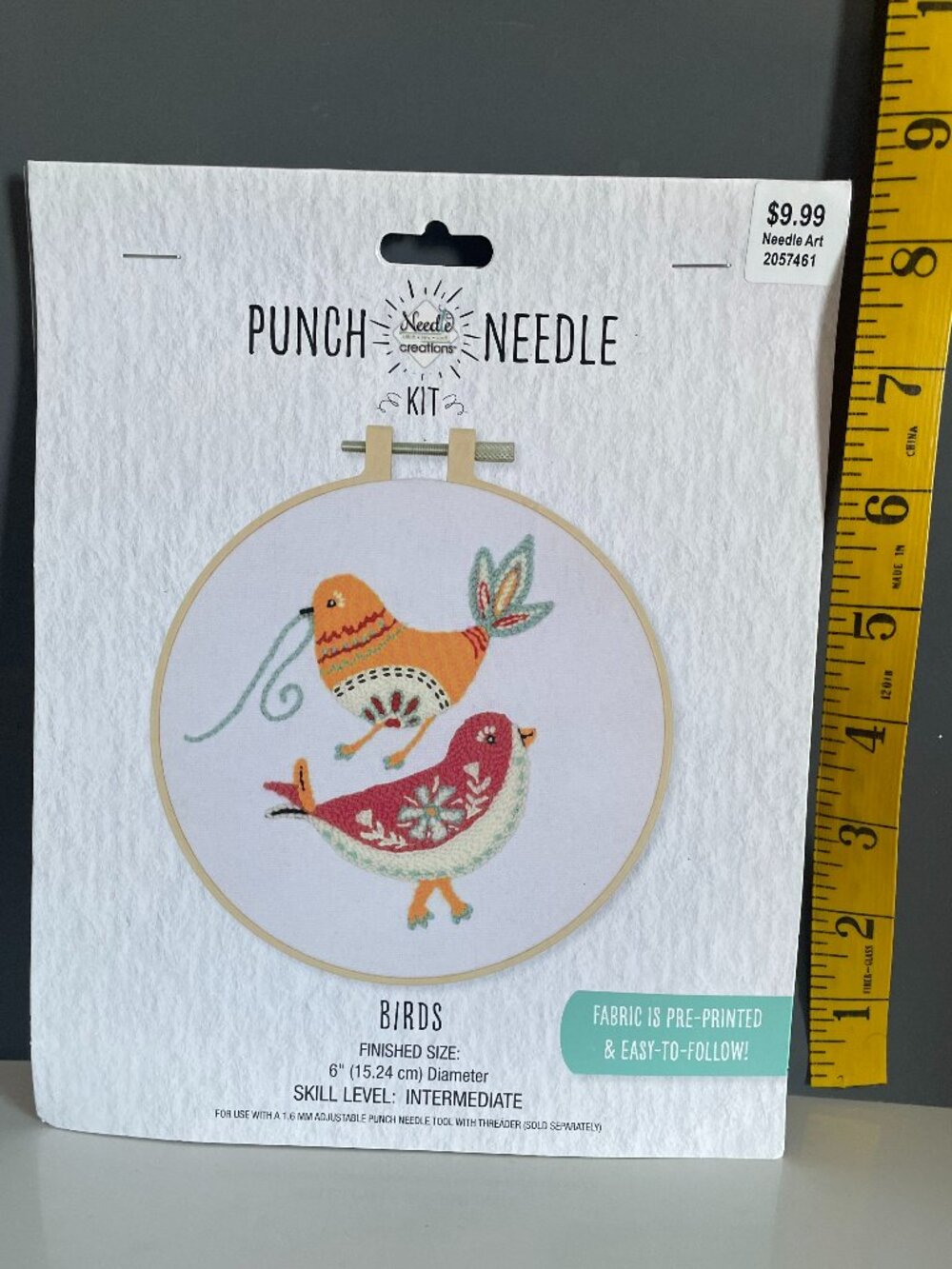 Needle Creations Punch Needle Kit “BIRDS” - Punch needle not included
